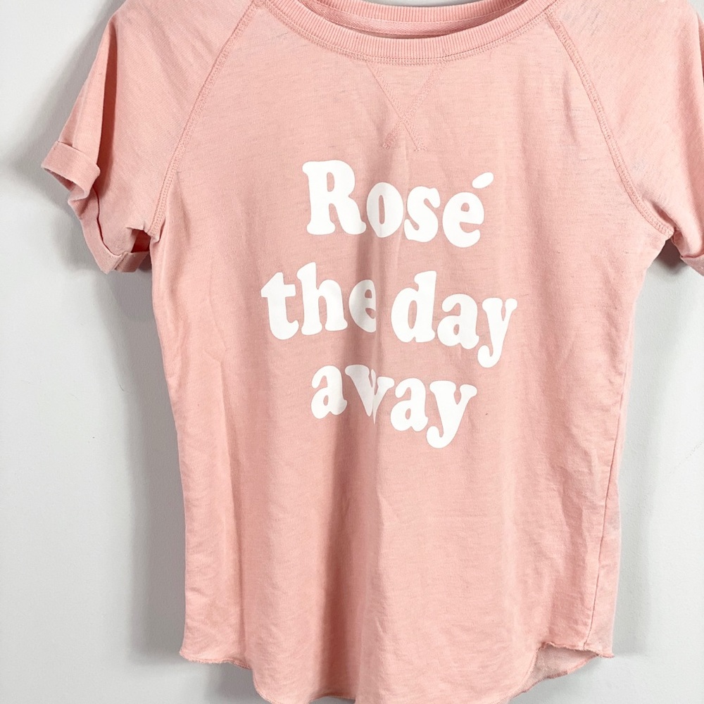 Pink Rose the Day Away T-Shirt Size Small - Picture 3 of 6